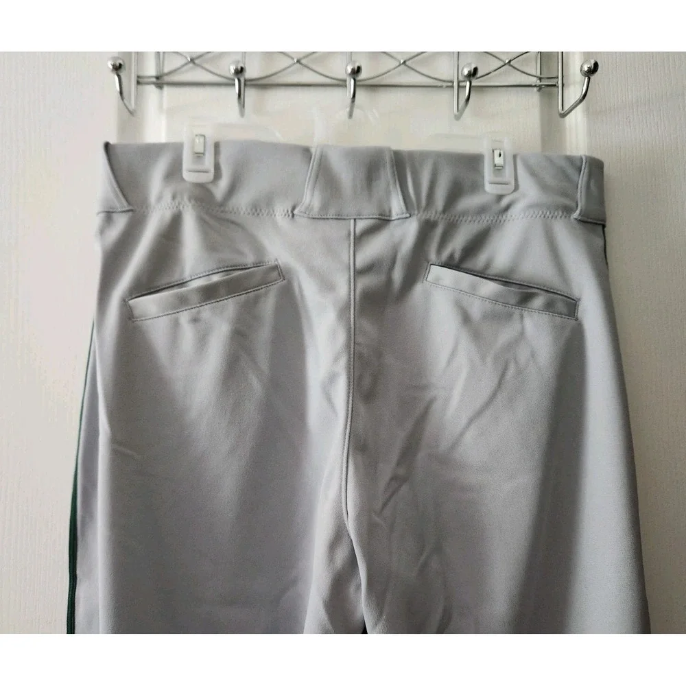 Nike Dr-Fit Team Engineered Men's Baseball Pants‎ Grey XXL Swoosh Logo NEW